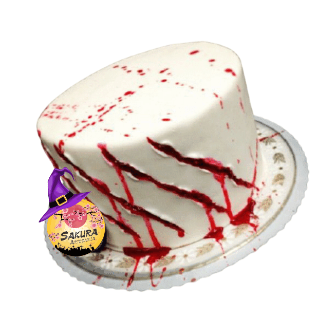 Torta sangre Halloween