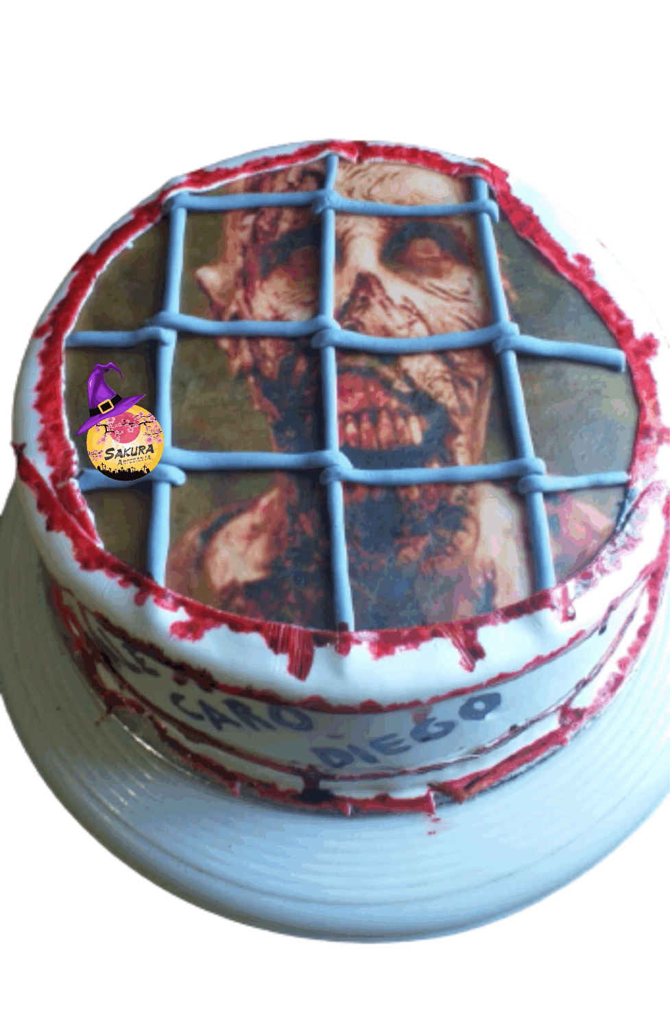 Torta Zombie Halloween - Imagen 2