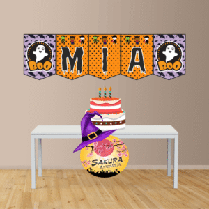 Banderín con nombre fantasma