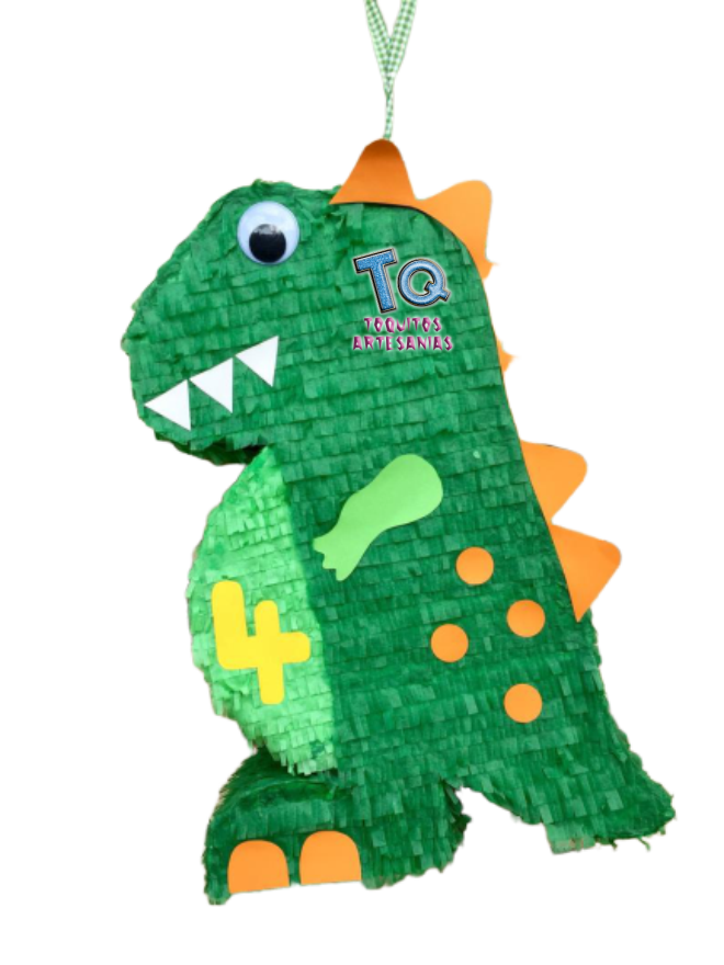 Piñata dinosaurio