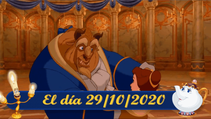 La bella y la bestia Video Digital invitación - Imagen 5