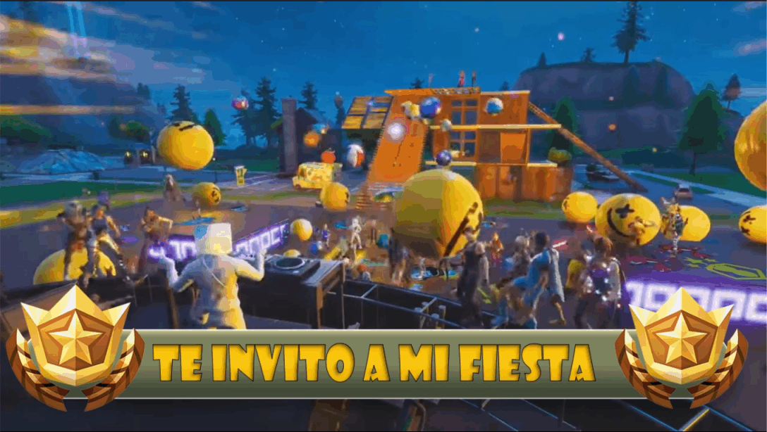 Fortnite Video Digital invitación - Imagen 3