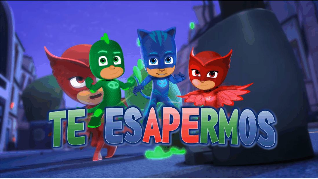 Héroes en pijama Video Digital invitación - Imagen 6