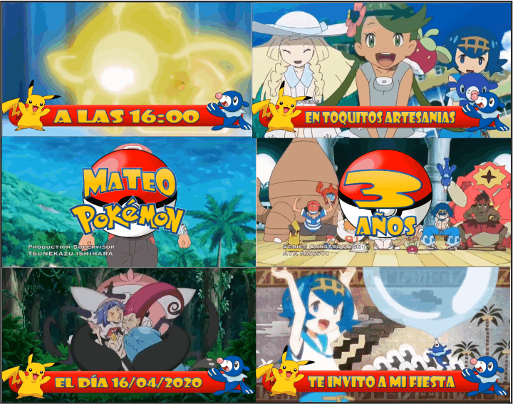 Pokémon Video Digital invitación - Imagen 2
