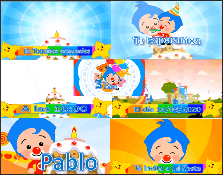 Plim plim Video Digital invitación - Imagen 2