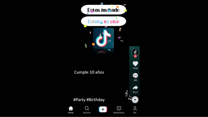 TikTok Video Digital invitación - Imagen 2