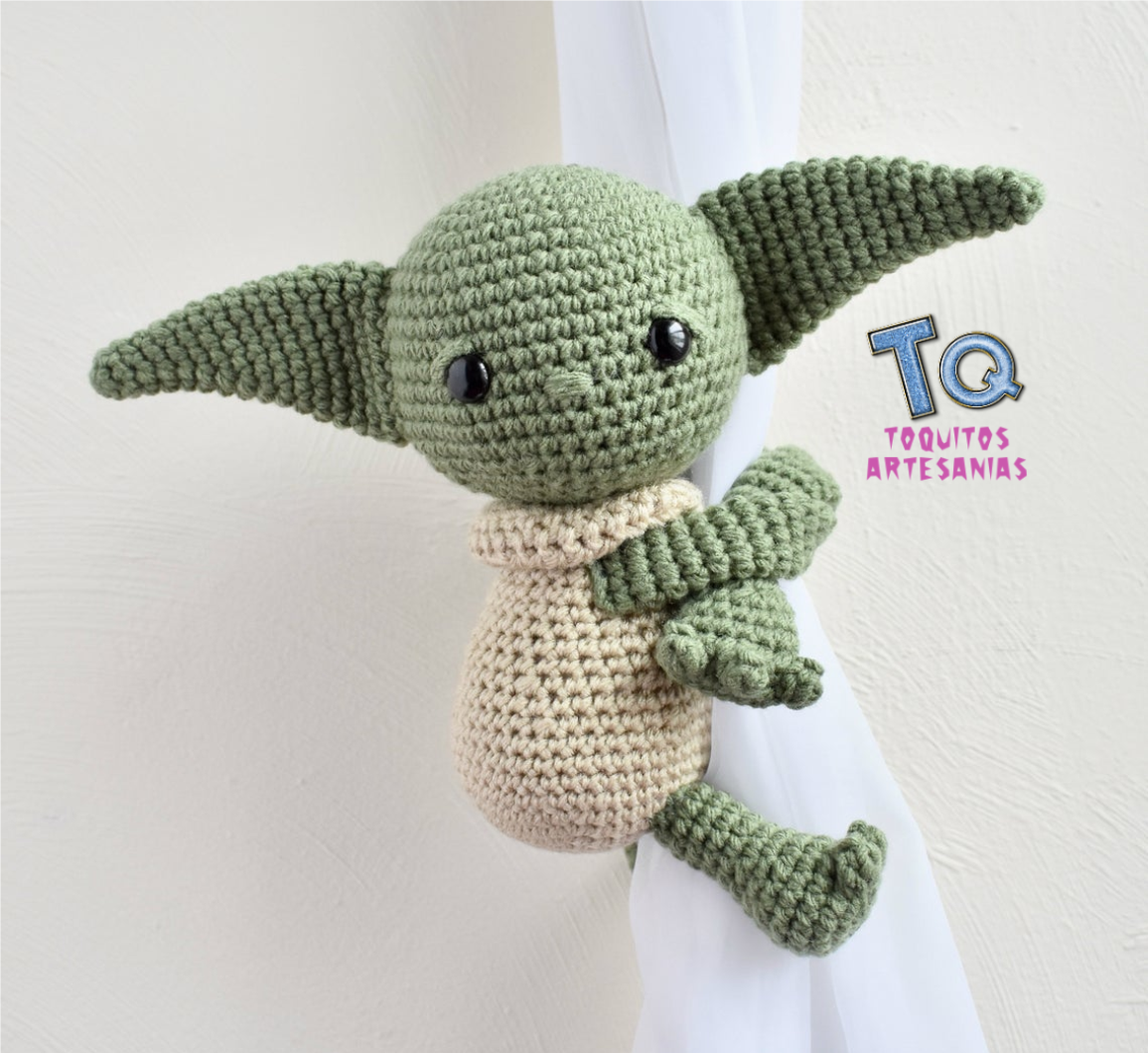 bebe Yoda Sujeta Cortinas - Imagen 2