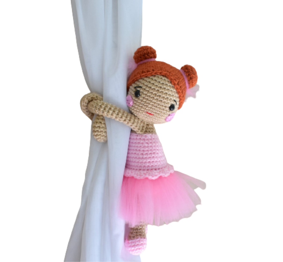 Candela Ballerina Muñeca Sujeta Cortinas