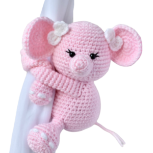 Elefante niña Sujeta Cortinas