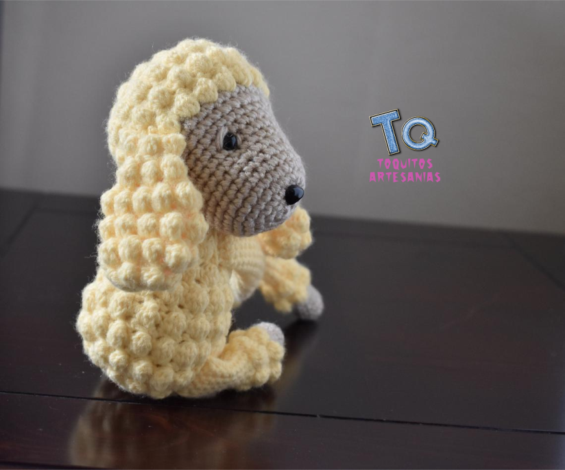 Perrito Caniche Sujeta Cortina - Imagen 3