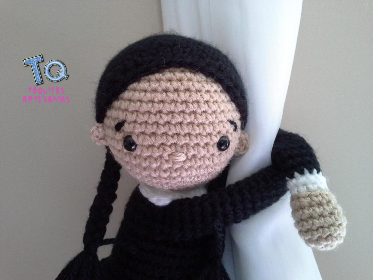 Miércoles addams sujeta Cortina - Imagen 3