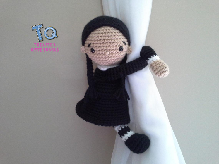 Miércoles addams sujeta Cortina - Imagen 2