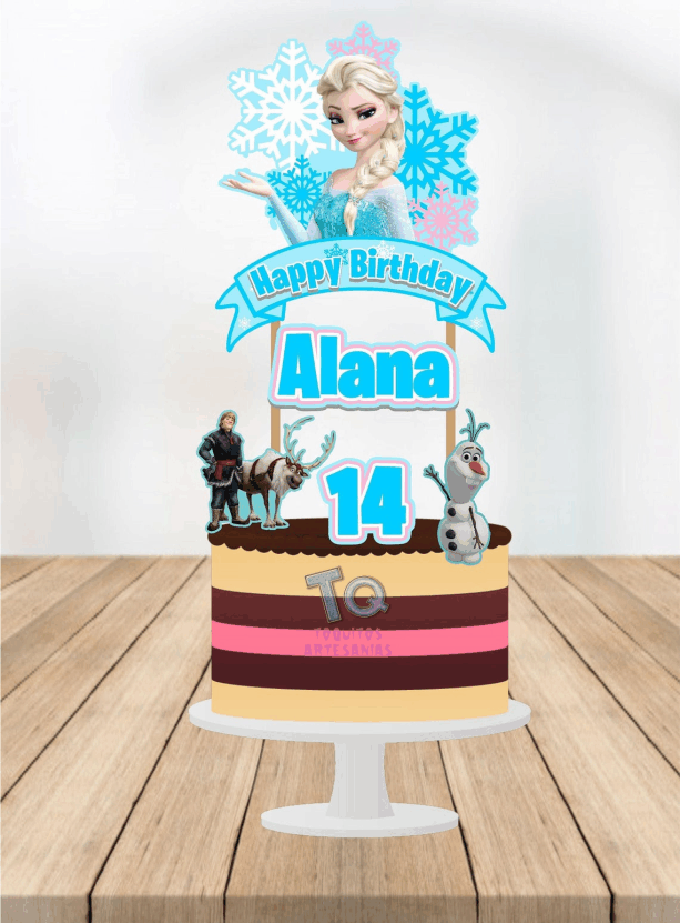 Frozen cake Toppers cod AT328