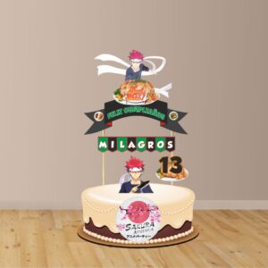 Food Wars! cake Toppers cod AT347