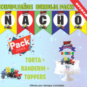 Packs Ricky Zoom Cumpleaños Burbuja