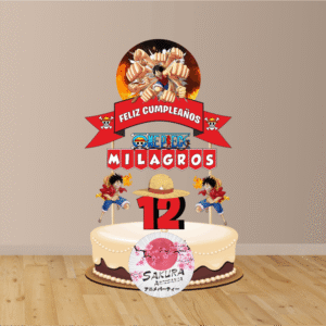 One Piece Luffy cake Toppers cod AT358