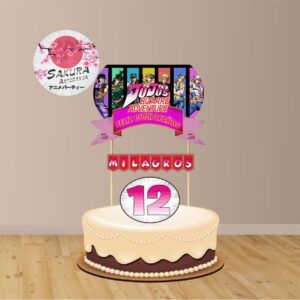JoJo's Bizarre Adventure cake Toppers cod AT351