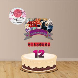 Mob Psycho 100 cake Toppers cod AT352