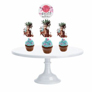 Cupcake Toppers Dr Stone x10u
