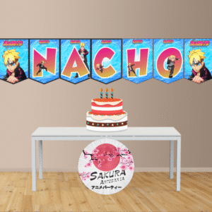 Boruto Banderín con nombre