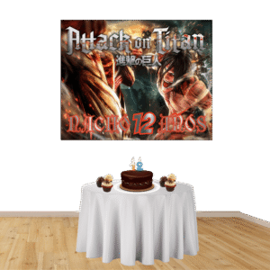 Cartel Ataque a los titanes