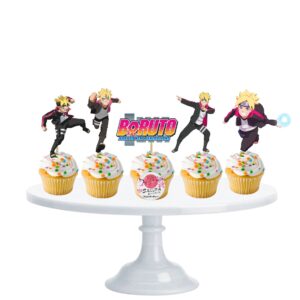 Cupcake Toppers Boruto x10u