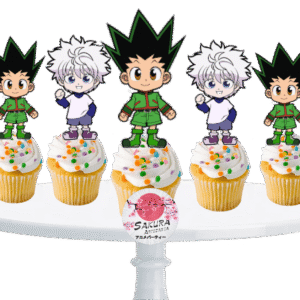 Cupcake Toppers Hunter x Hunter x10u