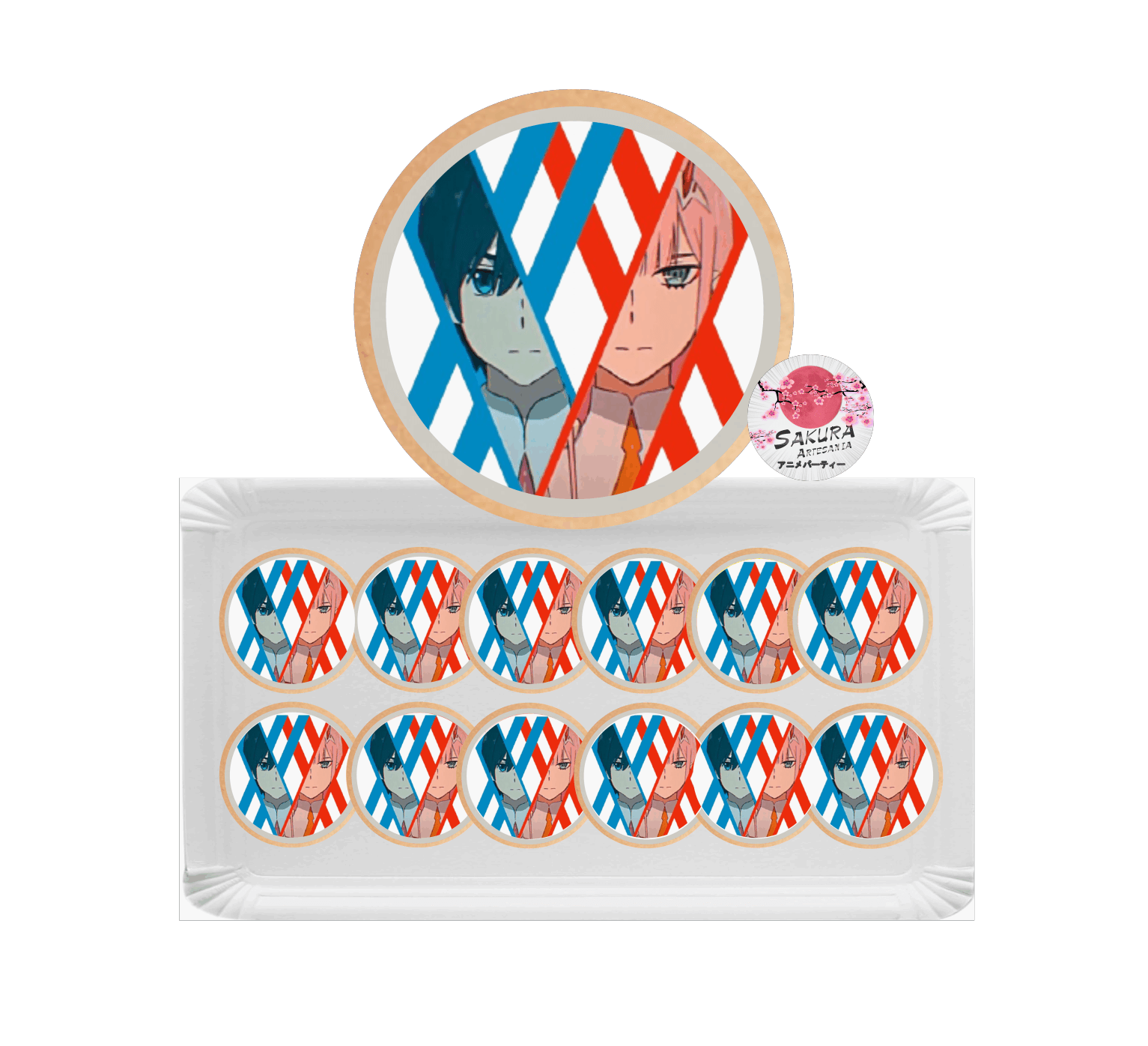 Galletas Darling in the Franxx x12