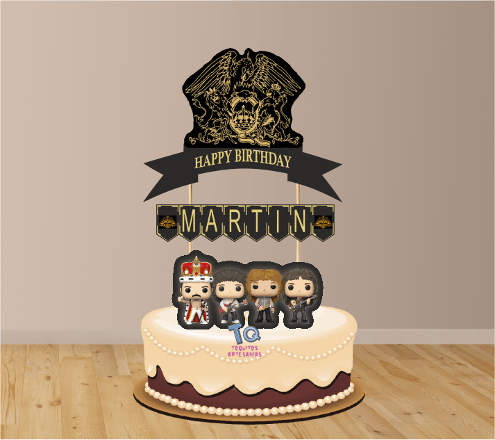 Queen cake Toppers cod AT387