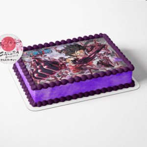 One piece Luffy Torta merengue con lamina