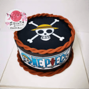 Torta Merengue con Lamina One Piece