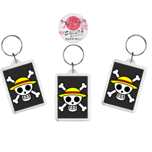 llaveros One Piece x10
