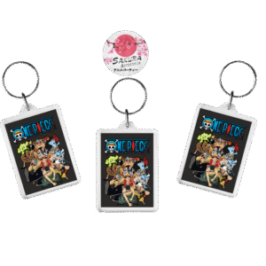 llaveros One Piece x10