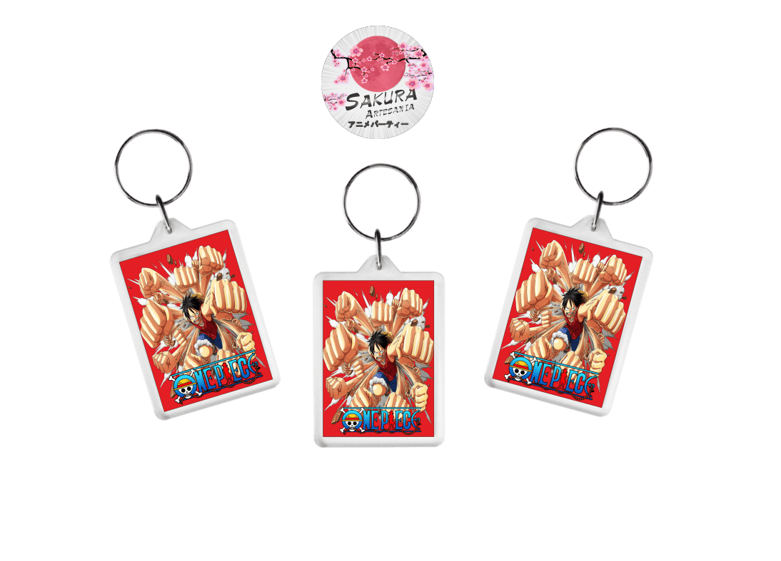 llaveros One Piece x10