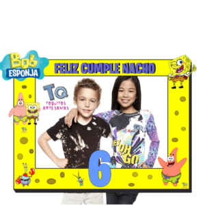 Marco selfie Bob Esponja