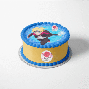 Boruto Torta merengue con lamina