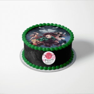 Demon Slayer Torta merengue con lamina