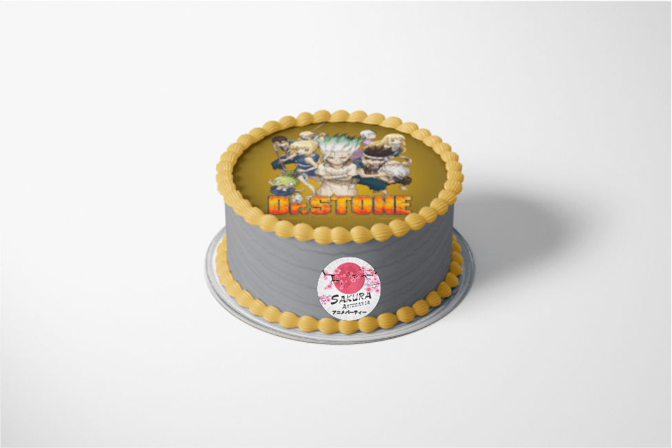 Dr Stone Torta merengue con lamina