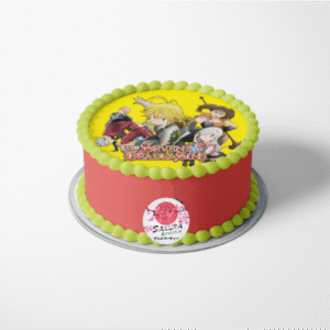 Siete pecados capitales Torta merengue con lamina