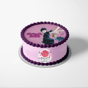 Mob Psycho 100 Torta merengue con lamina