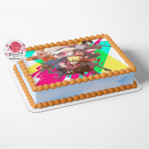 Boruto Torta merengue con lamina
