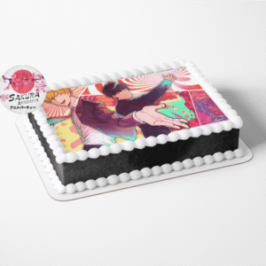 Mob Psycho 100 Torta merengue con lamina