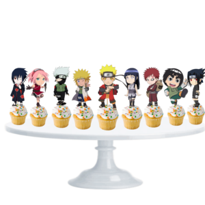 Cupcake Toppers Naruto x10u