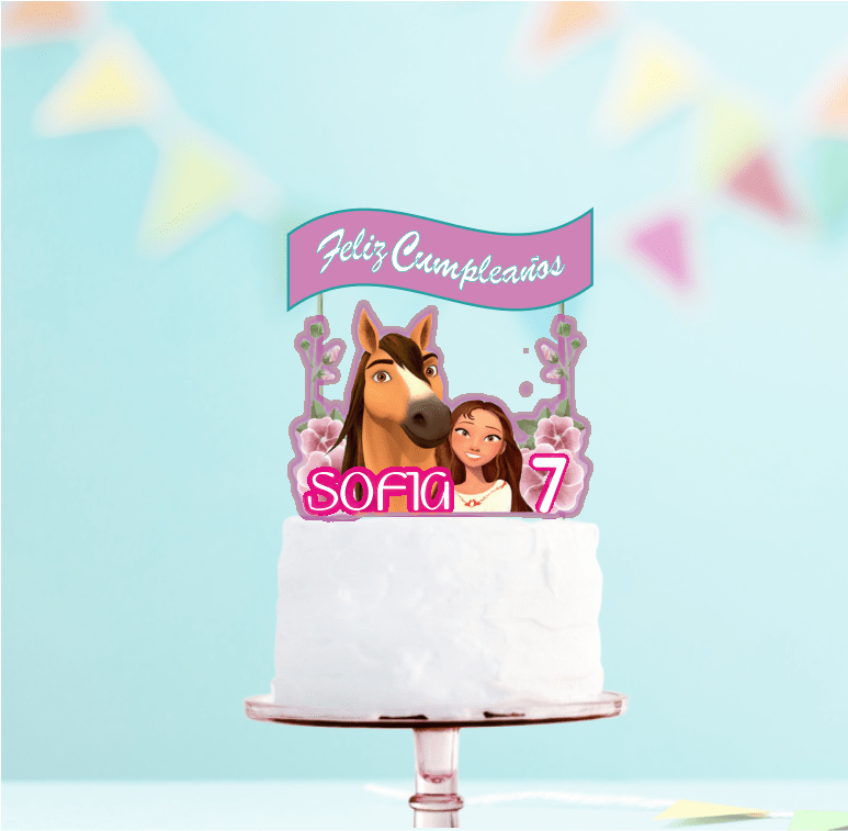 Spirit Cabalgando libre cake Toppers cod AT406