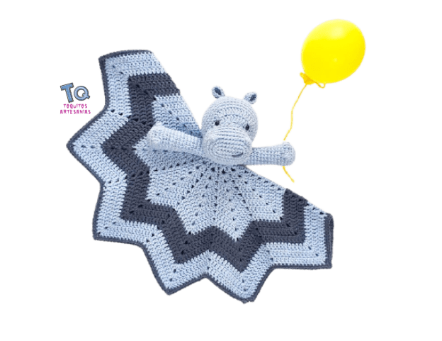 Hipopótamo Manta De Apego