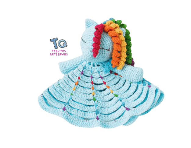 Unicornio Magic Manta De Apego - Imagen 3
