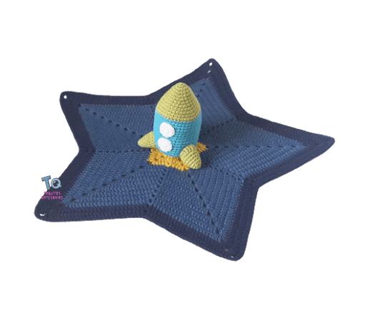 Cohete espacial Manta De Apego