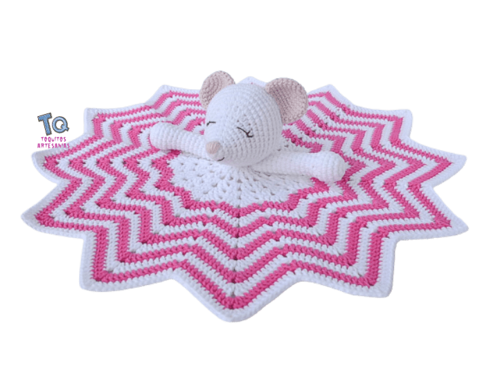 Ratoncita Angelina Manta De Apego