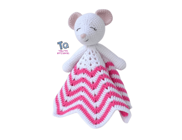 Ratoncita Angelina Manta De Apego - Imagen 3