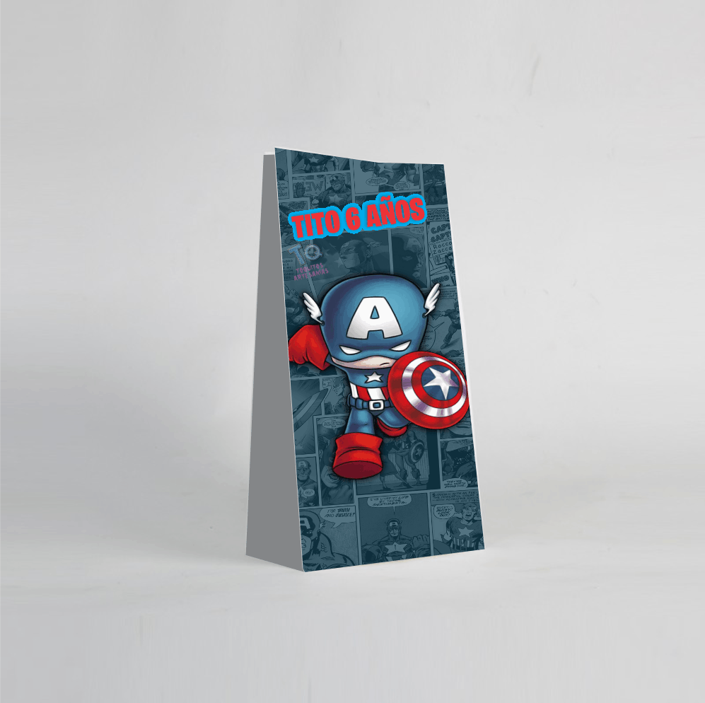 Capitán América Bolsa souvenirs